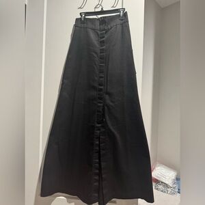 Chic Black Maxi Skirt